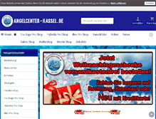 Tablet Screenshot of angelcenter-kassel.de